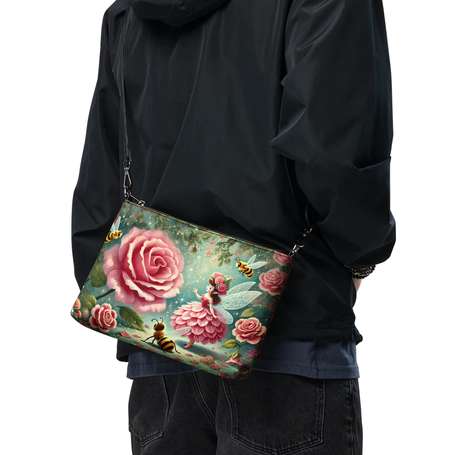 Rose Fairy with Bees Crossbody Bag - Whimsical Purse product image (9)