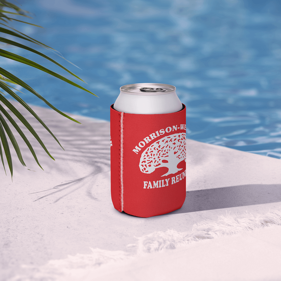 "Morrison-Werner Family Tree" Can Coozie (Red) product image (6)