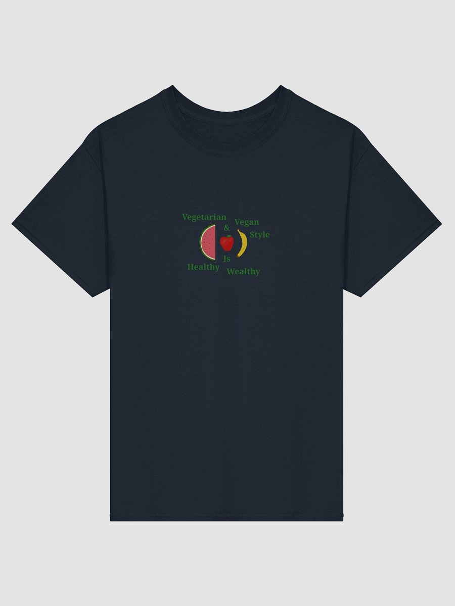 Healthy & Wealthy Vegetarian T-Shirt product image (1)
