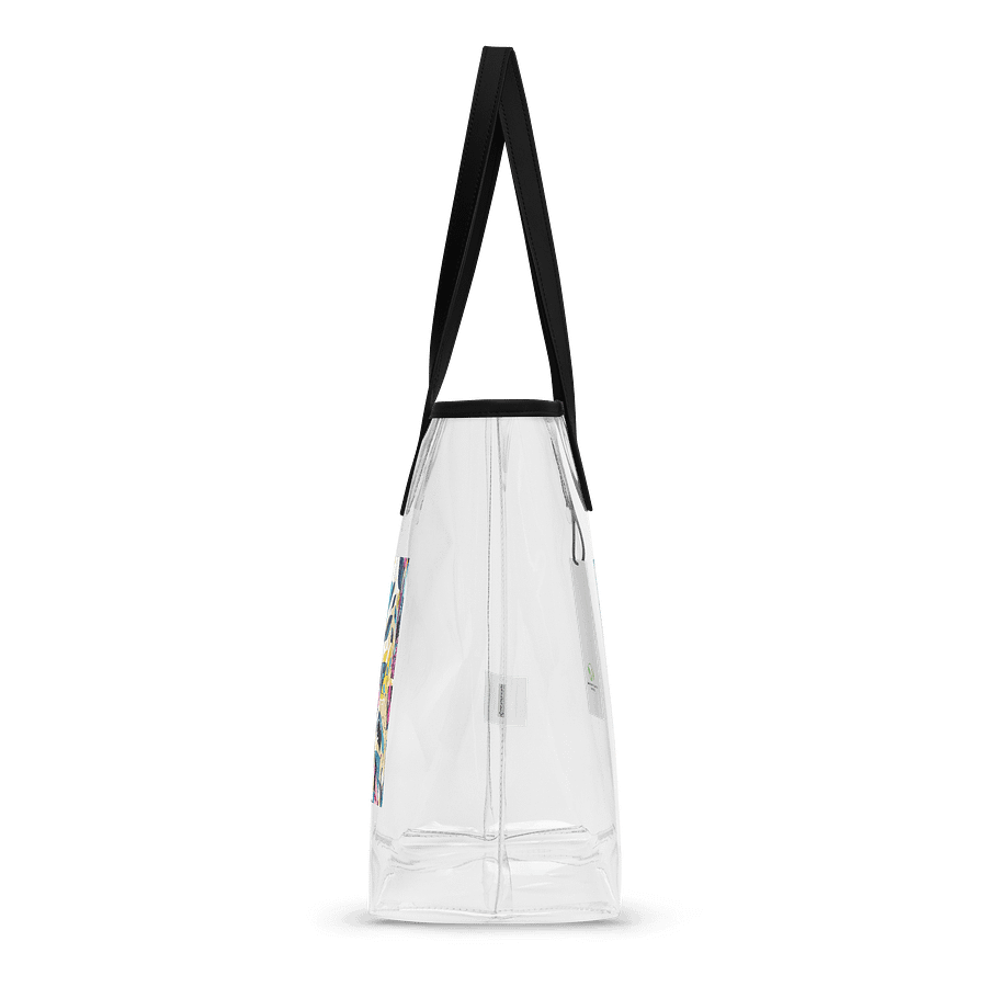 Floral Fusion Clear Tote Bag product image (5)