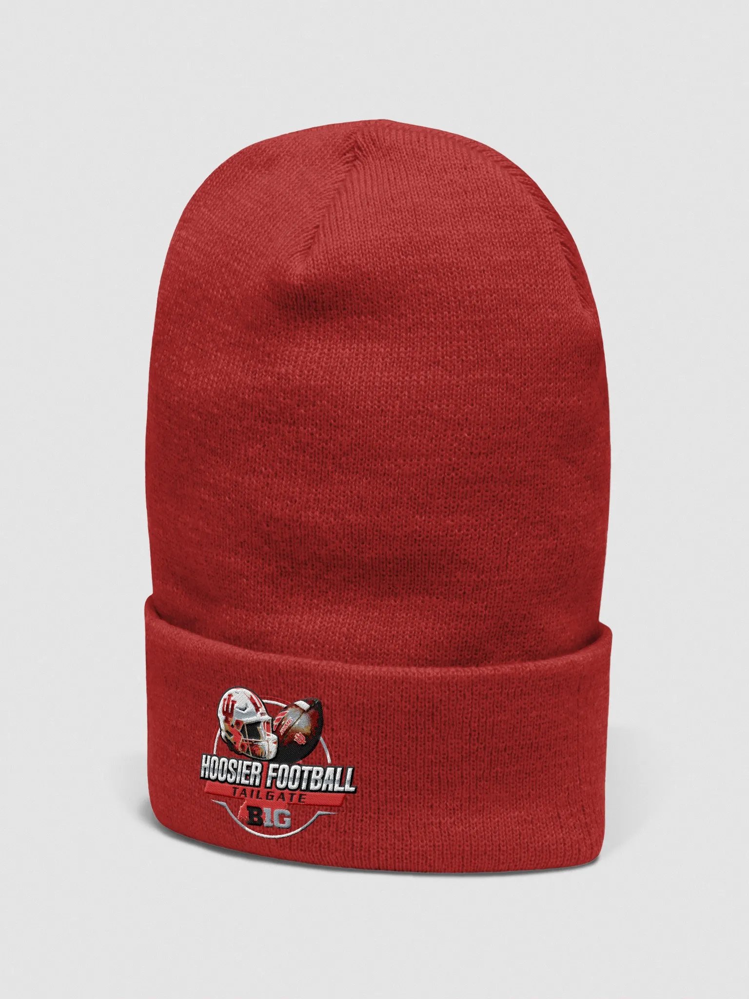 Hoosier Football Tailgate Embroidered Beanie product image (7)