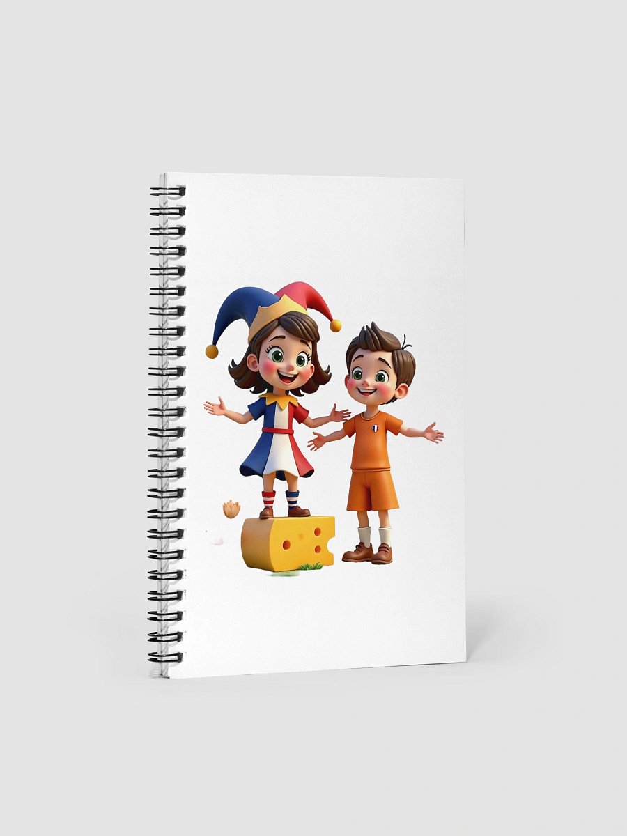 JessyJesty “Stay Cheesy” Spiral Notebook product image (1)