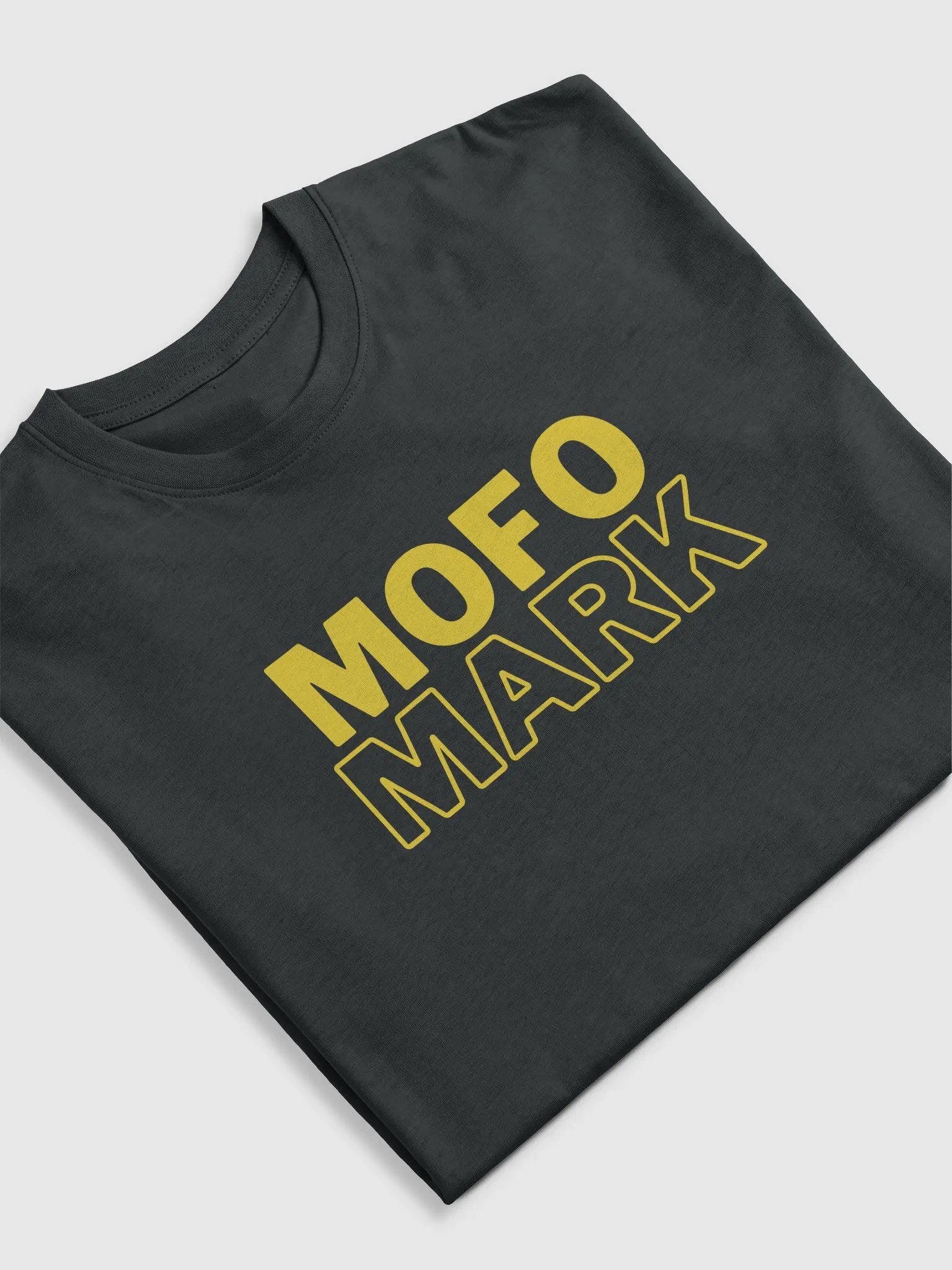MOFO Mark Black Heavyweight T-Shirt product image (5)