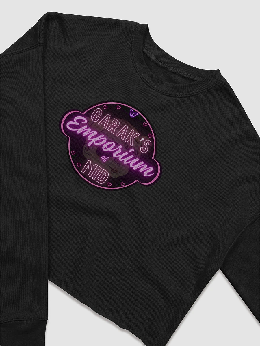 The Emporium Crop Top Fleece Sweatshirt product image (3)