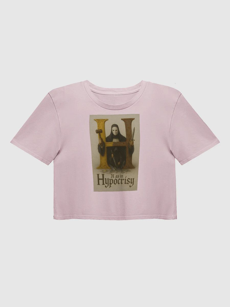 H as in hypocrisy crop top product image (26)
