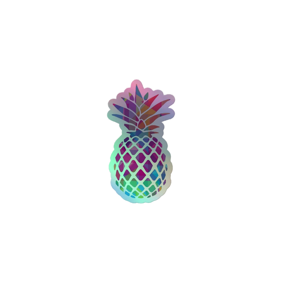 Prismatic Pineapple Holographic Sticker Sheet product image (1)