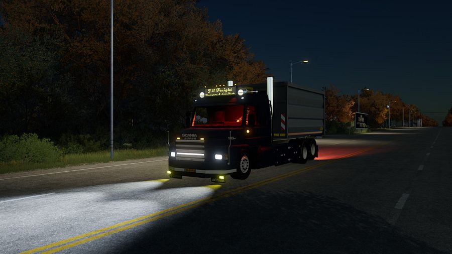 [FS22] Scania 143 Torpedo Hooklift J.B Freight product image (2)