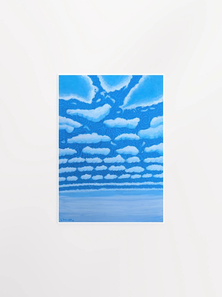 'Skyless Clouds' Print product image (1)