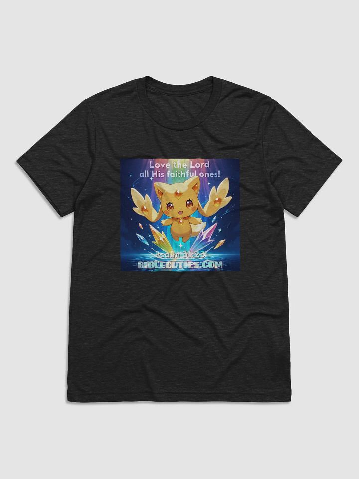 Bible Cuties Helen - Love the Lord all His faithful ones! T Shirt product image (2)
