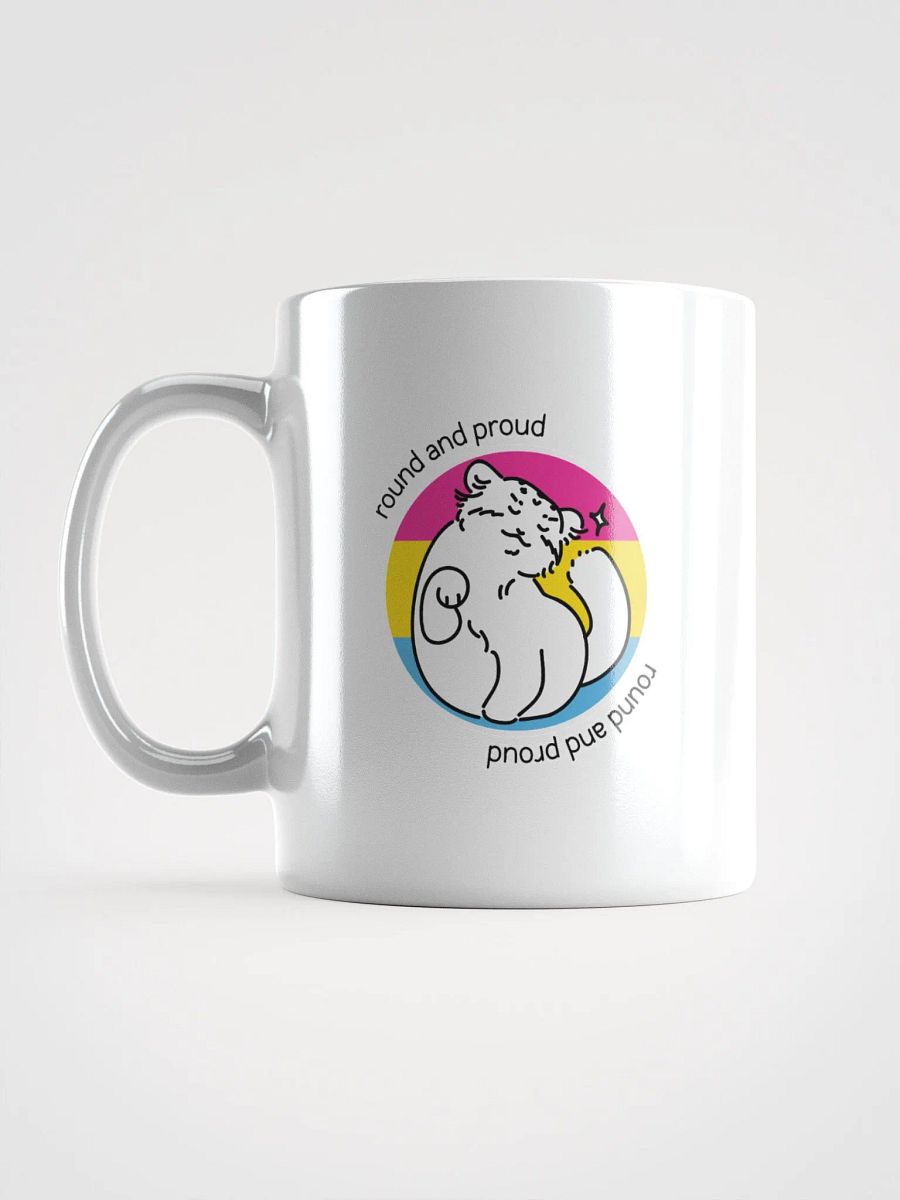 Round and Proud Manul Pansexual Version - White Mug product image (18)