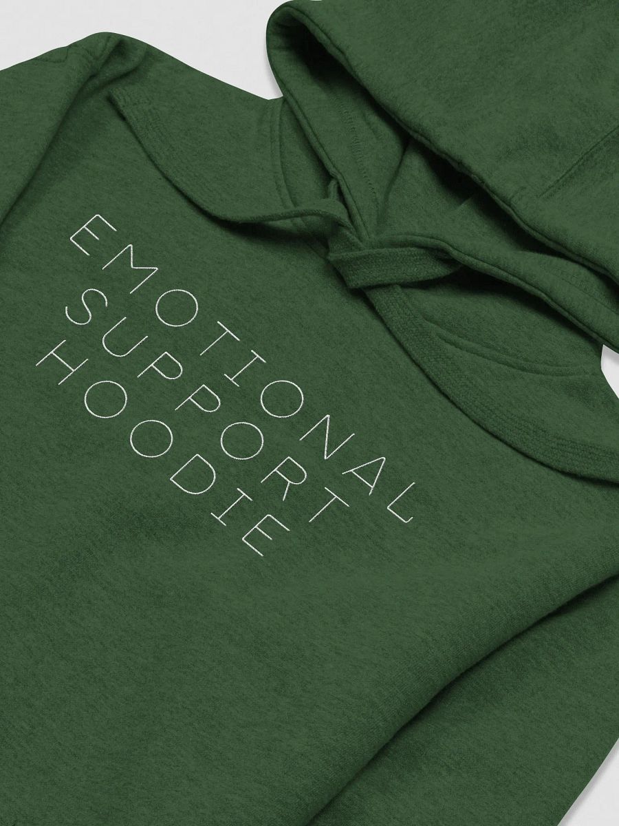Emotional Support Hoodie (Green) product image (3)