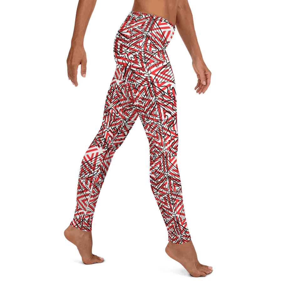 JoBeths' Designed Adult Leggings👖Black Web 🕸 product image (7)
