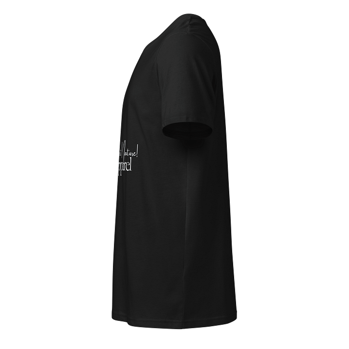 Respect Nature Organic Black Unisex T-Shirt product image (2)