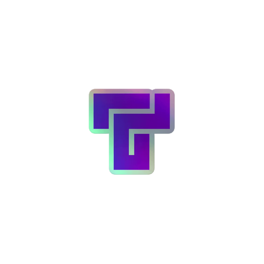 Tusk holographic stickers product image (1)