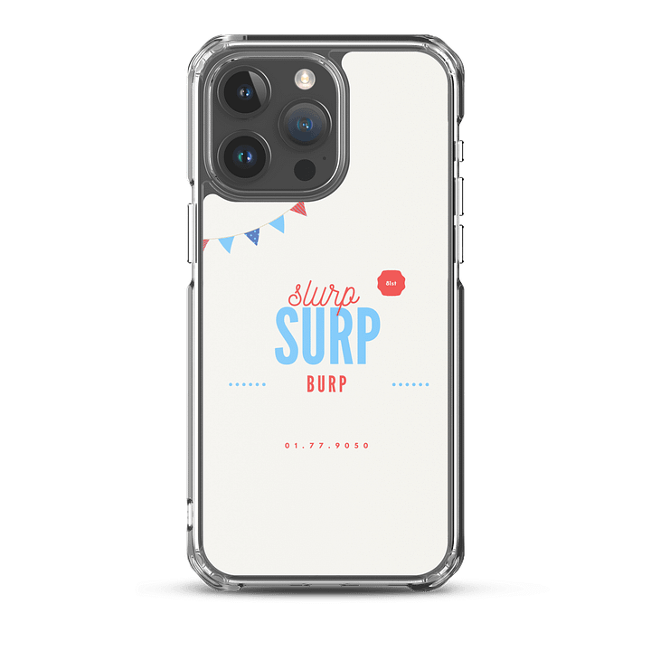 slurp surp burp iPhone® Case product image (2)