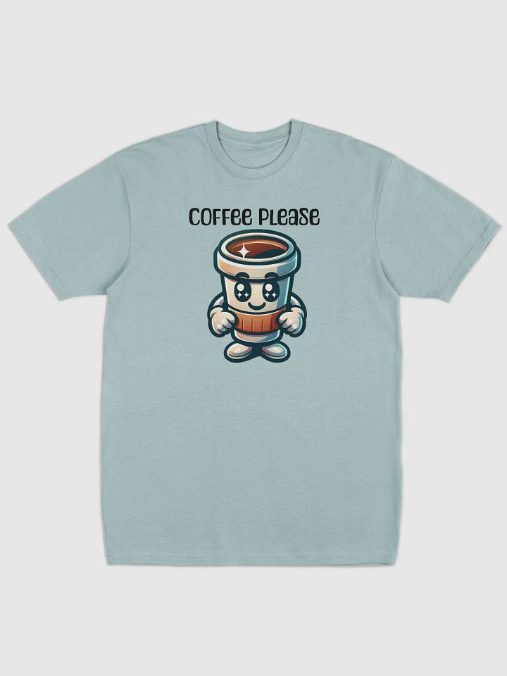 Cheerful Coffee Cup Character Tee product image (3)