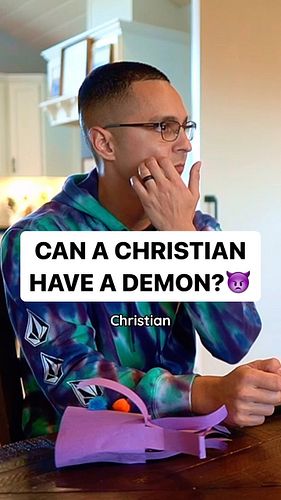 I’ve always been of the belief that Christians can be tempted or oppressed, but not have a demon inside of them. @isaiahsaldi...
