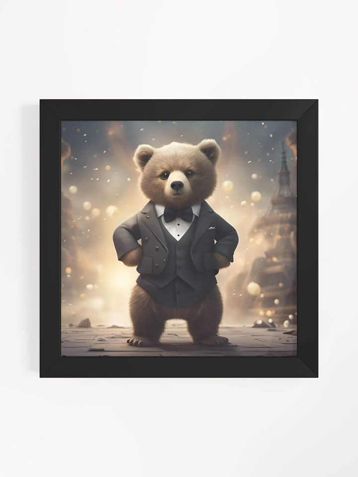 Framed Tux Bear Poster product image (6)