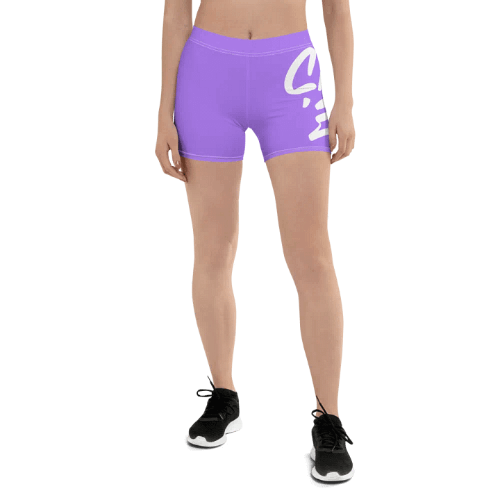 Clap 'Em Shorts-Purple product image (2)