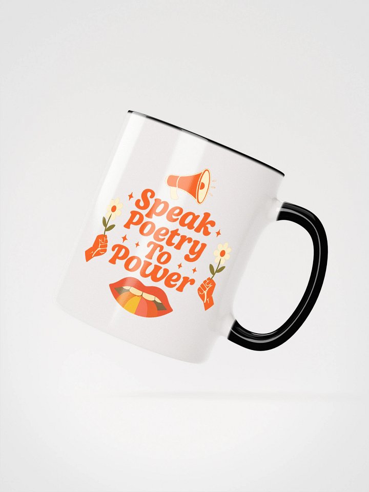Speak Poetry To Power Accent Mug product image (3)