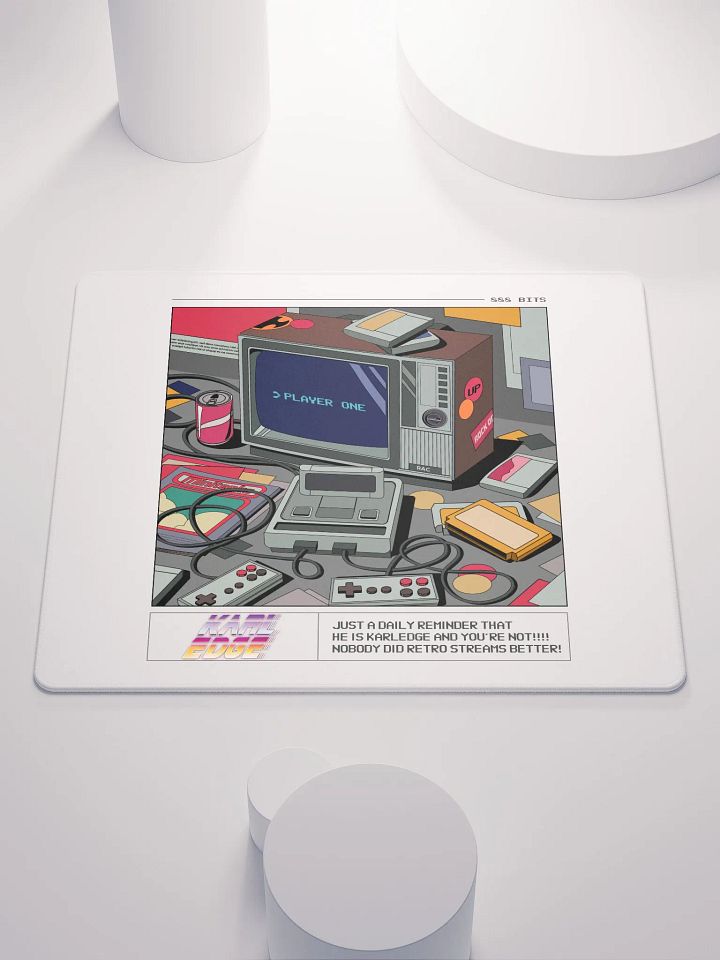 RETRO GAMER MOUSE PAD product image (1)