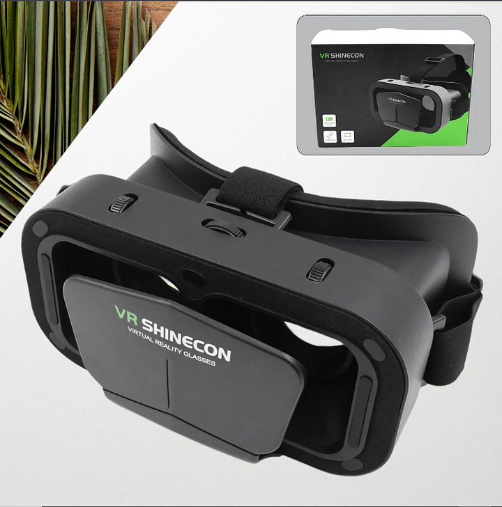 3d VR Headset Compatible With IPhone & Android Virtual Reality VR Goggles For 3D VR Movies Video Games (1 Pc) product image (1)