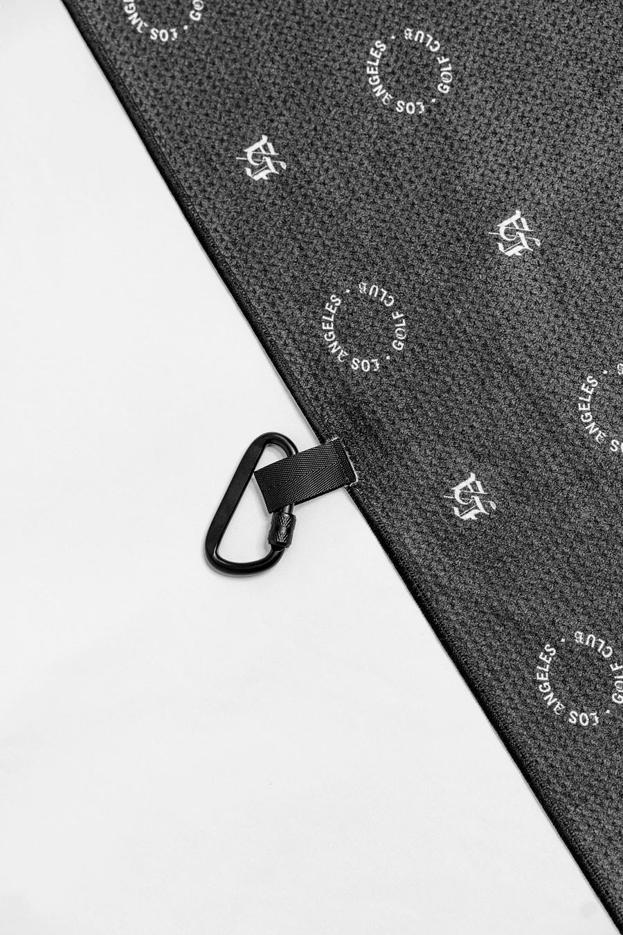 LAGC Black Double-Sided Golf Towel product image (3)