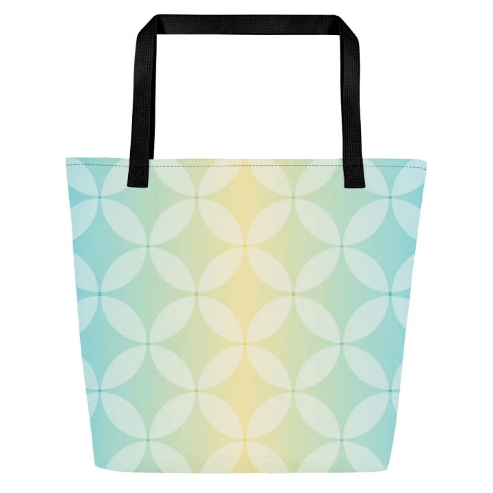 Harmony Circle Polyester Tote Bag product image (1)