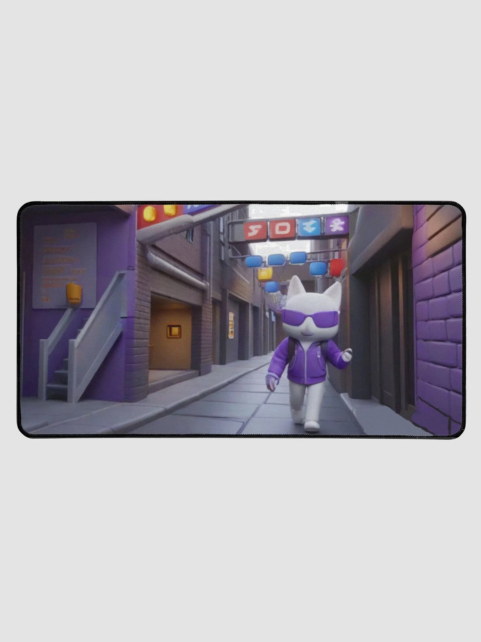 Cool Cat Mouse Pad product image (1)