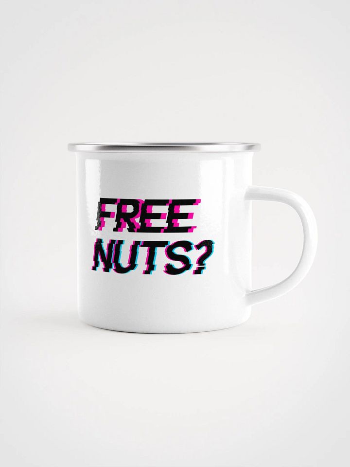Free Nuts? Enamel Mug product image (1)