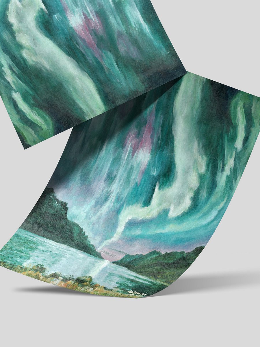 Northern Lights, Ersfjorden Art Print product image (35)