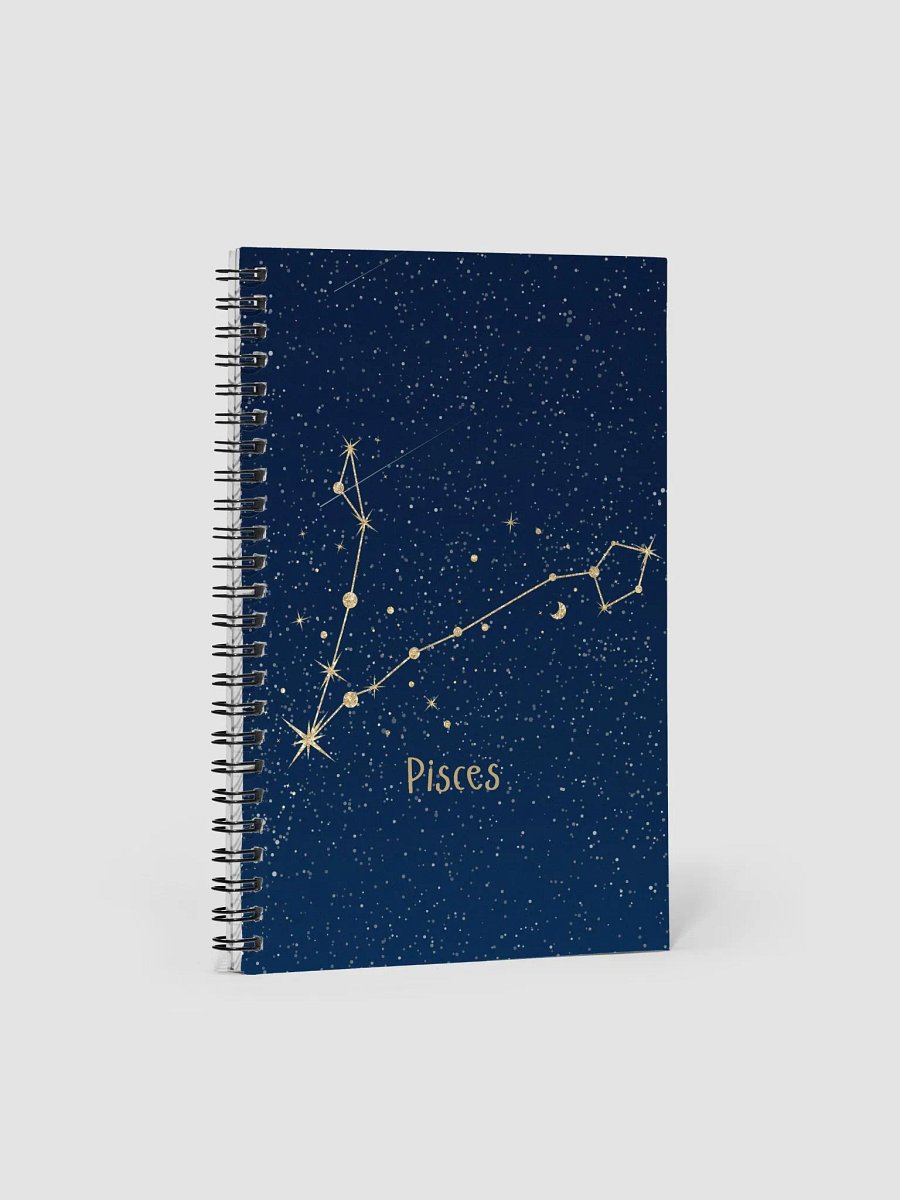 Pisces Constellation Notebook product image (1)