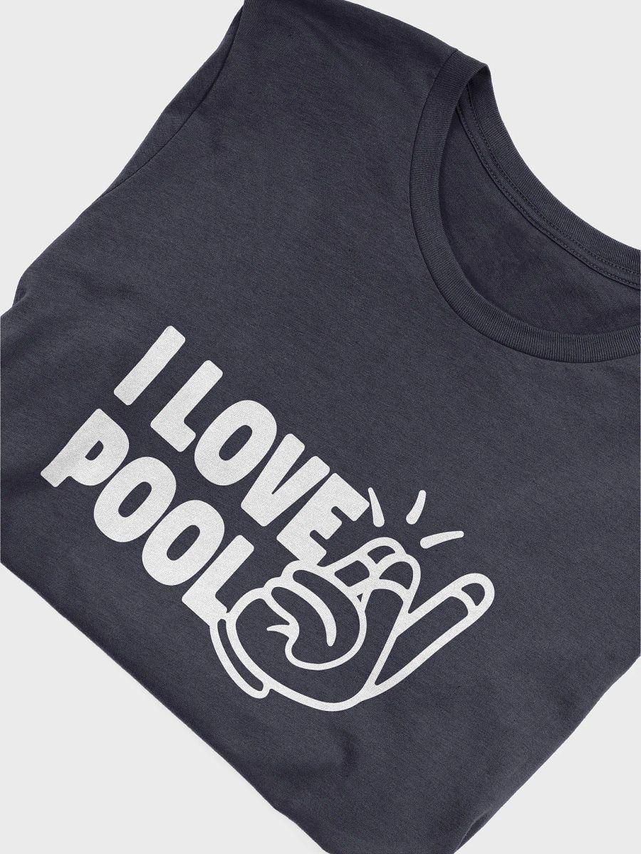 Camiseta I love pool product image (6)