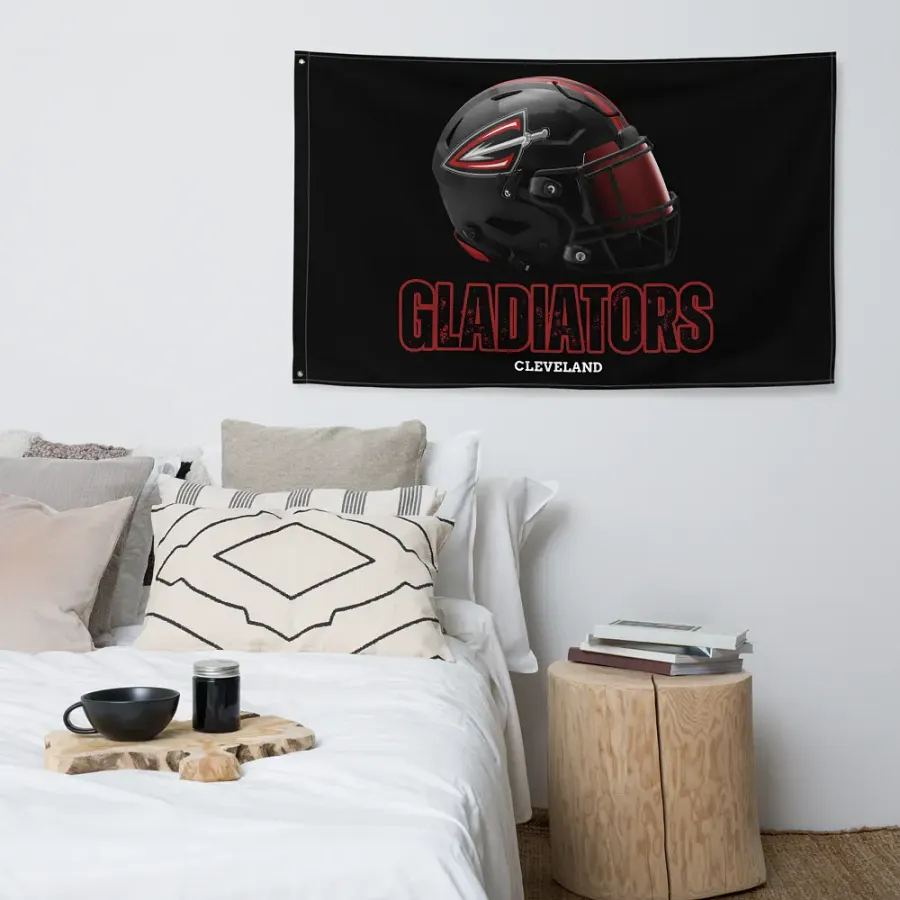 Cleveland Gladiators Team Flag product image (4)