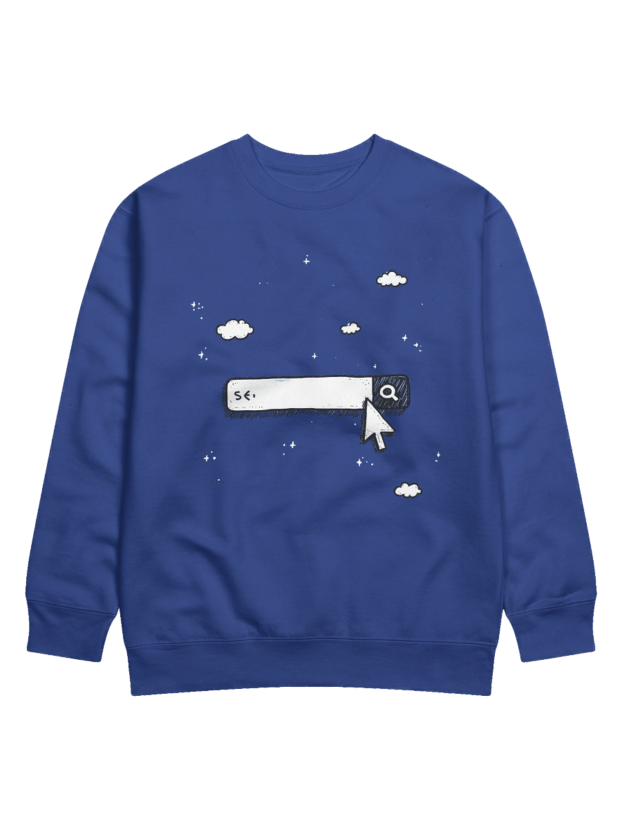 Starry Night Search Bar Design Premium Sweatshirt product image (6)