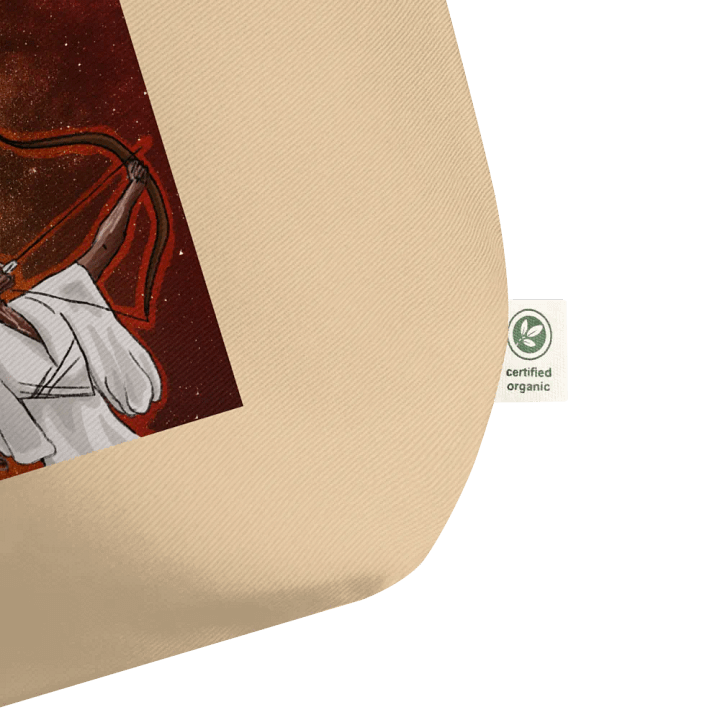 Eco-conscious Organic cotton tote bag product image (2)