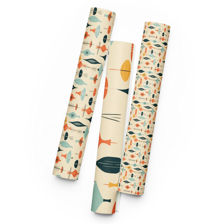 Lava Lamp, Peaches and Cream, Wrapping Paper product image (3)