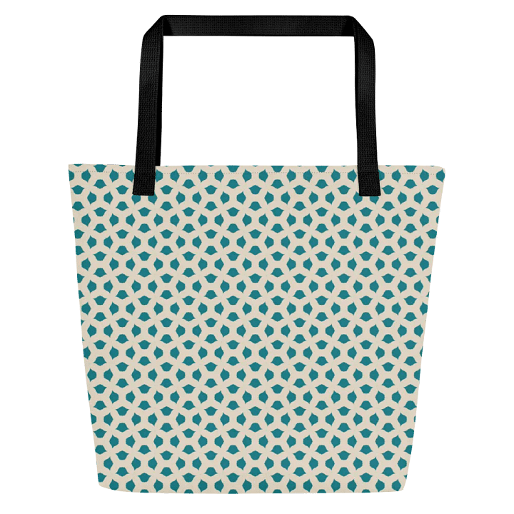 Blue Leaves Tote Bag product image (1)