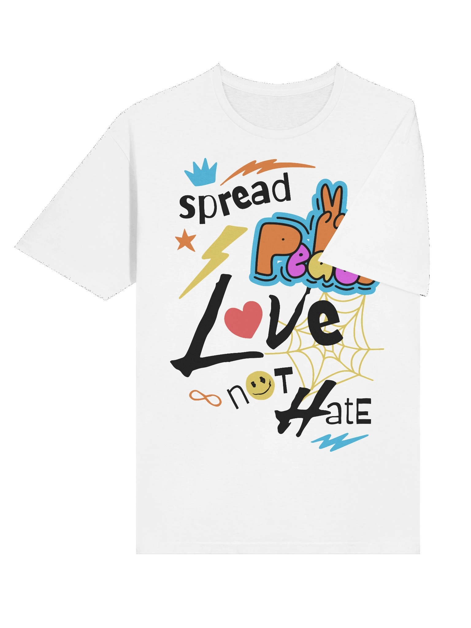 Spread Love, Not Hate | Unisex Softstyle T-Shirt by Gildan product image (7)