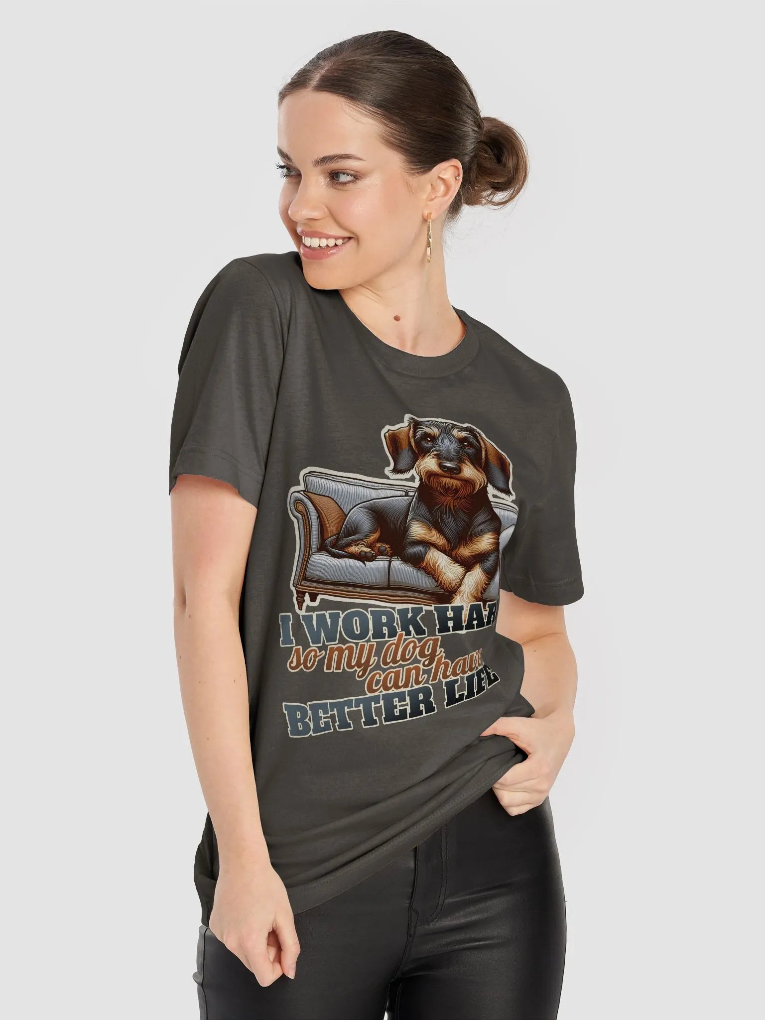 Work Hard - Dachshund Tee product image (61)