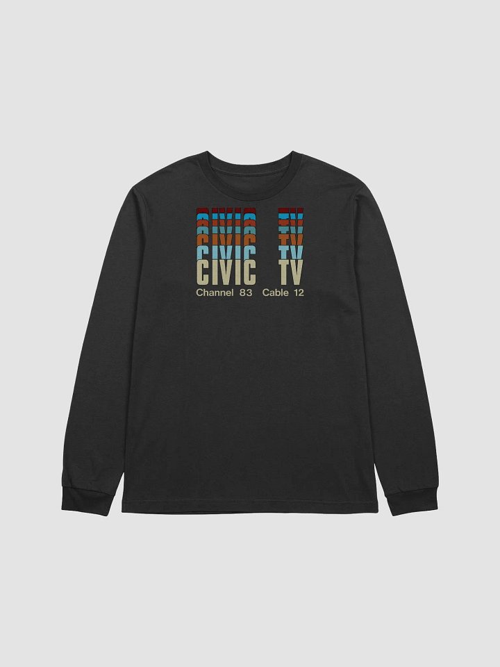 CIVIC TV Channel 83 Cable 12 Logo (Unisex Long Sleeve T) product image (1)