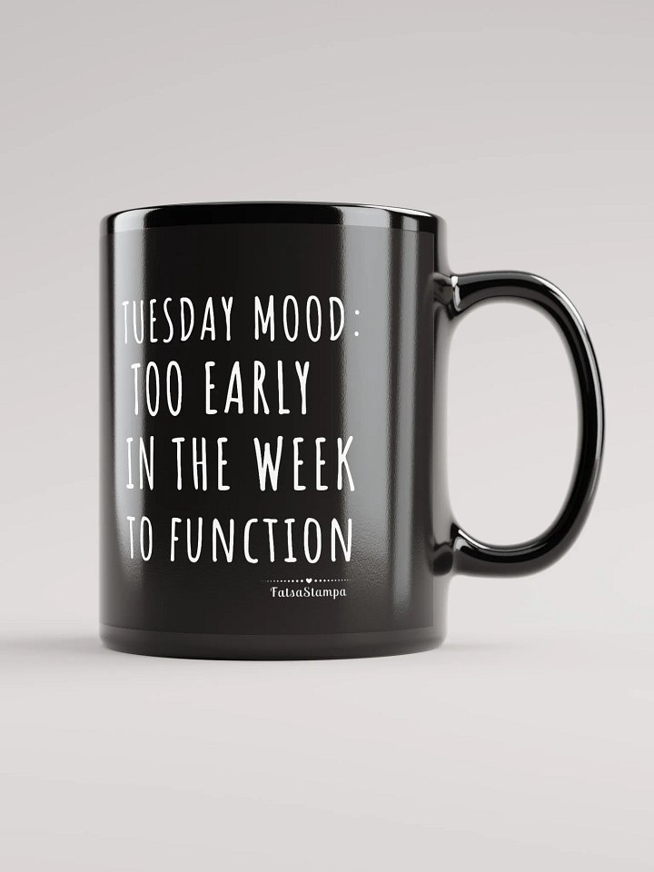 Thursday Mug: Almost Friday, Kinda , Sorta – Sip Through the Week!Black Mug product image (2)