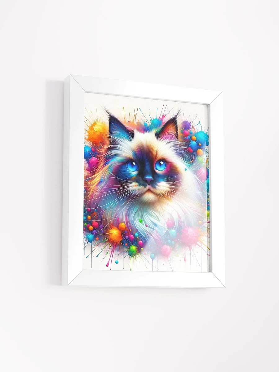 Framed High-Quality Matte Poster (in): Birman 2 product image (50)