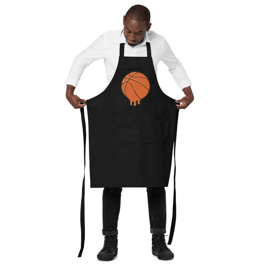 Melting Basketball apron product image (2)