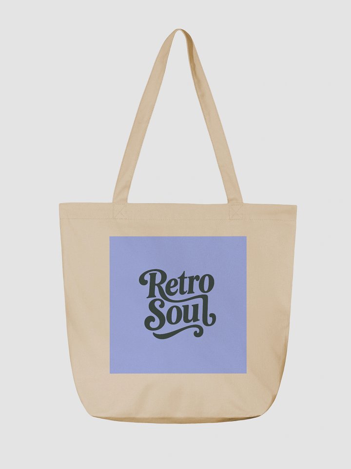 Retro Soul Organic Tote Bag product image (2)