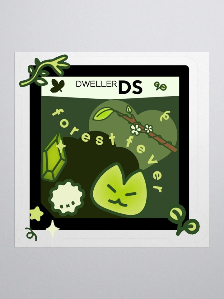 'forest fever | dweller DS' sticker product image (1)