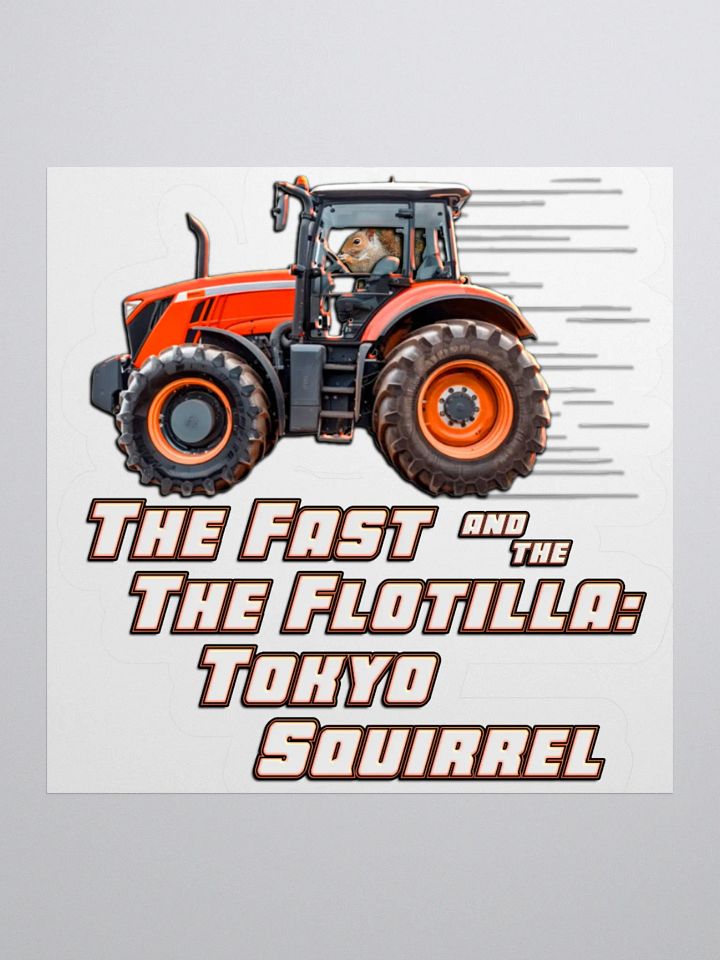 Tokyo Squirrel - Sticker product image (3)