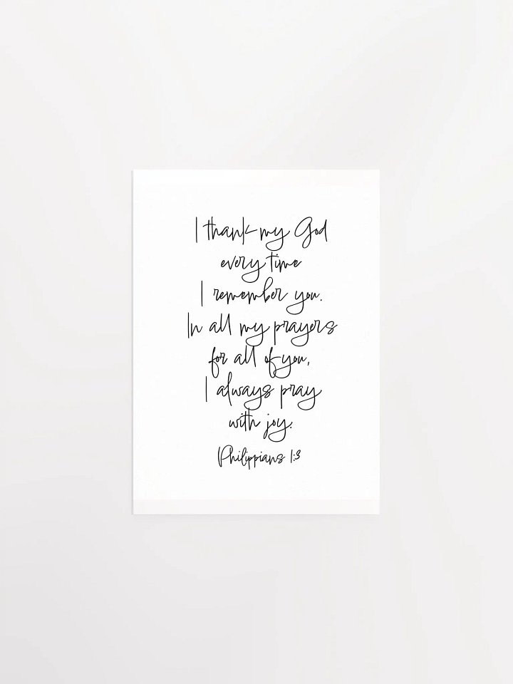 Thank My God for You - Print product image (1)