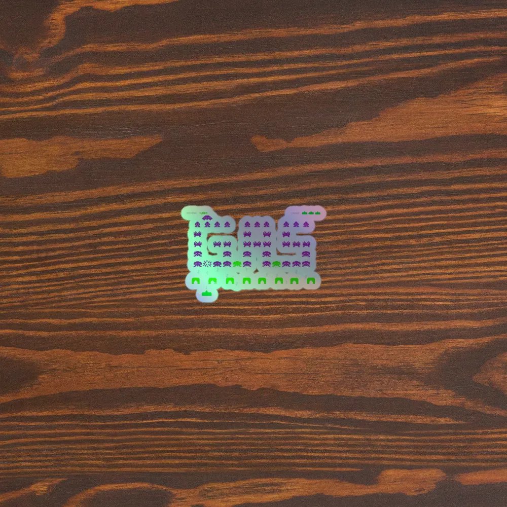 Games Addict Society Holographic Sticker product image (3)