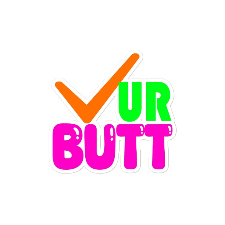 CHECK UR BUTT MAGNET product image (2)